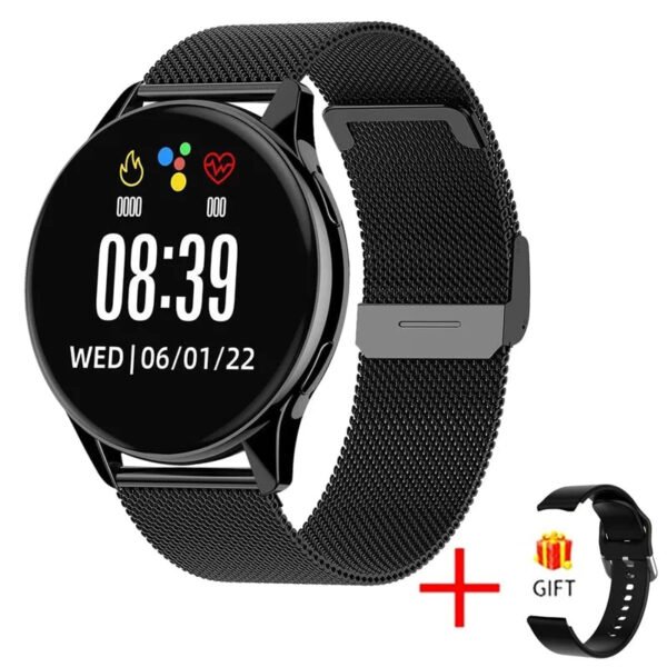 Blood Pressure Monitoring Smartwatch - Stylish, Waterproof, Bluetooth Call