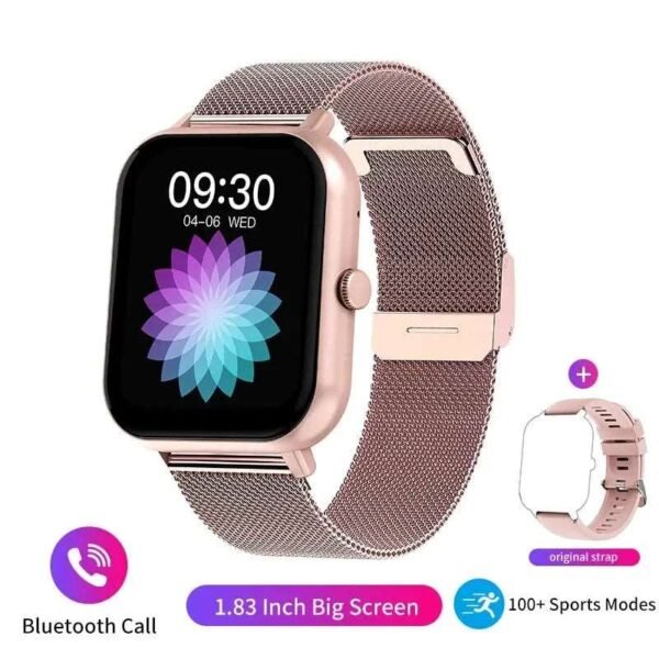 Bluetooth Smart Watch - Touch Screen, Blood Pressure Monitor, GPS
