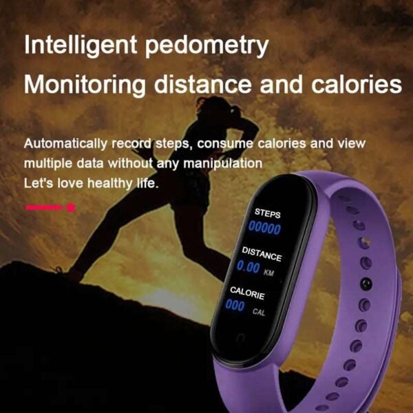 M7 Smartband - Heart Rate, Blood Pressure, Calorie Tracker