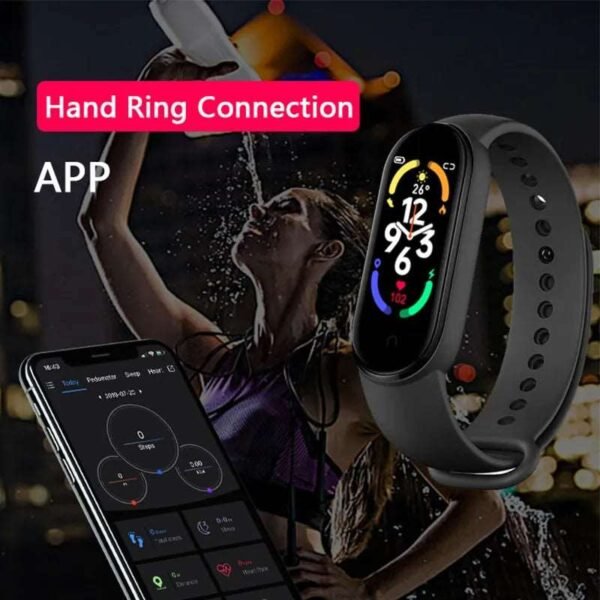 M7 Smartband - Heart Rate, Blood Pressure, Calorie Tracker