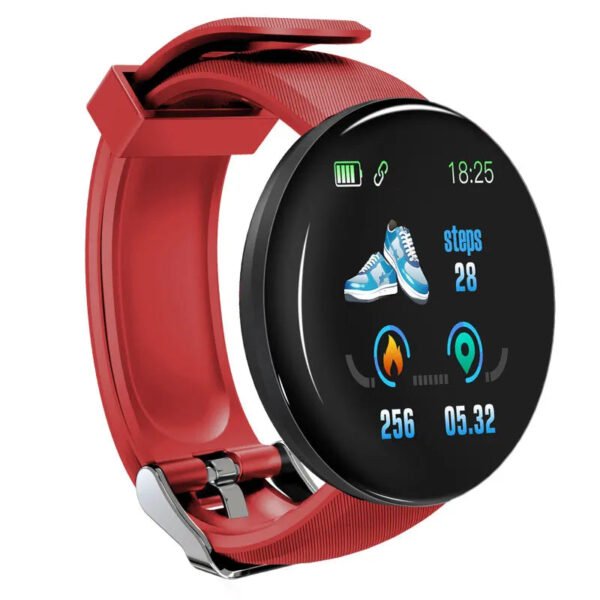 D18 Waterproof Smart Watch - Touch Screen Fitness Tracker