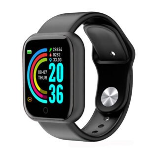 D20 Pro Smart Watch - Fitness Tracker, Heart Rate Monitor - USB