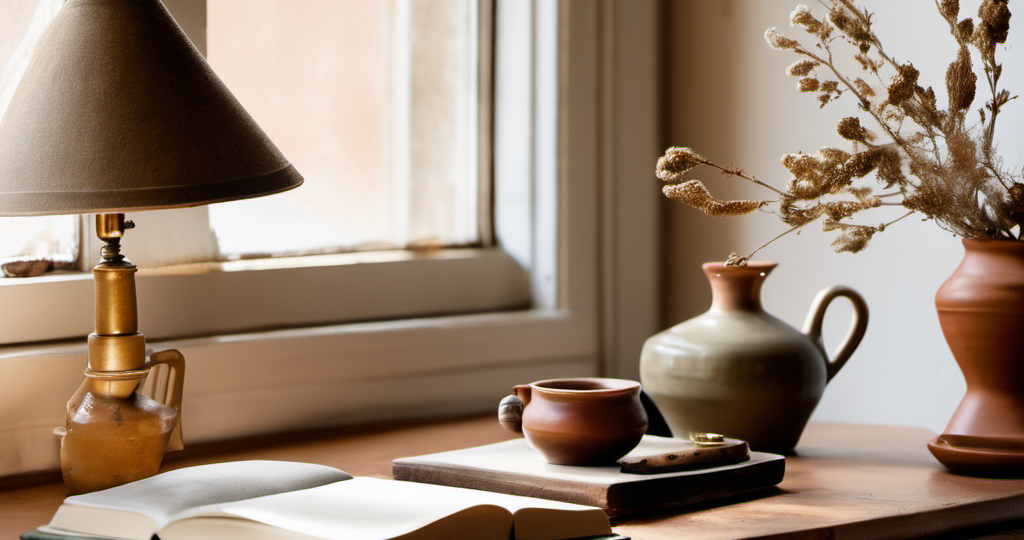 Styling a Calm Home Office in Five Objects